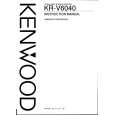 KENWOOD KRV6040 Manual de Usuario