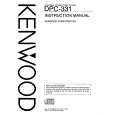 KENWOOD DPC331 Manual de Usuario