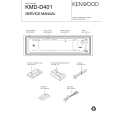 KENWOOD KMDD401 Manual de Servicio