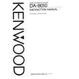 KENWOOD DA-9010 Manual de Usuario