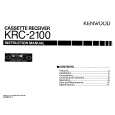 KENWOOD KRC2100 Manual de Usuario
