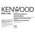 KENWOOD KDC115S Manual de Usuario