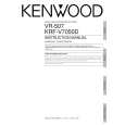 KENWOOD VR507 Manual de Usuario